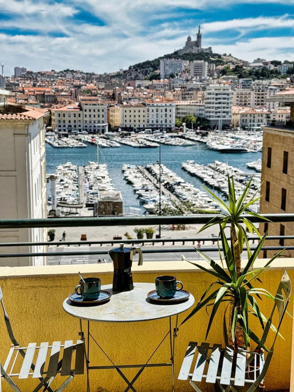 Vue Incroyable & Confort Au Vieux Port 4 Personnes Marseille Bagian luar foto