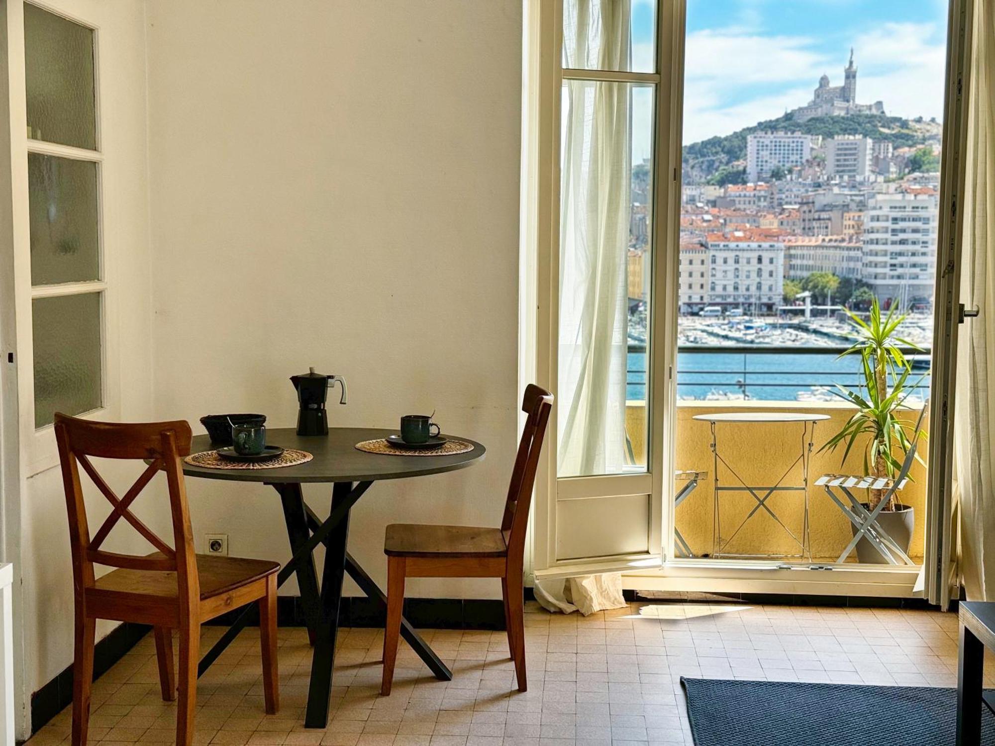 Vue Incroyable & Confort Au Vieux Port 4 Personnes Marseille Bagian luar foto