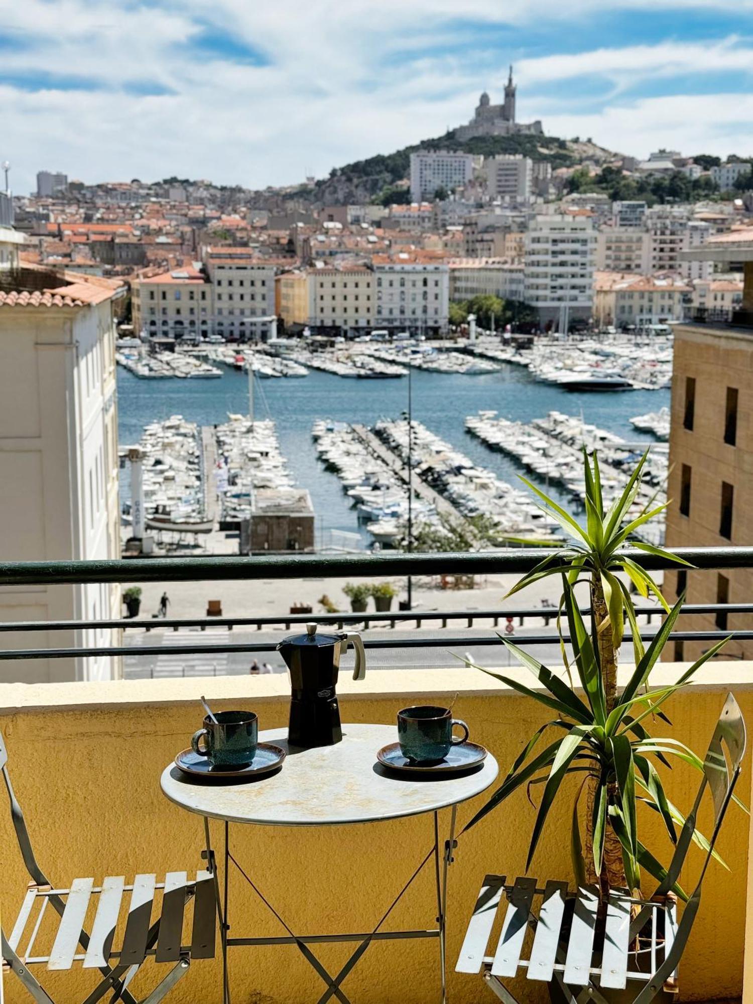 Vue Incroyable & Confort Au Vieux Port 4 Personnes Marseille Bagian luar foto